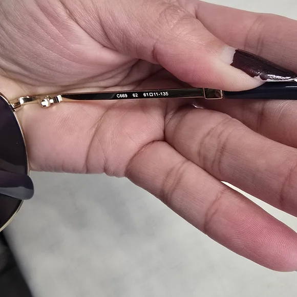 Cole Haan Blue Aviator Sunglasses - Picture 9 of 11